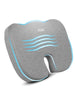 Sifoz Comfort Coccyx Cushion | Memory Foam Seat Pad for Office, Car & Home Pain Relief