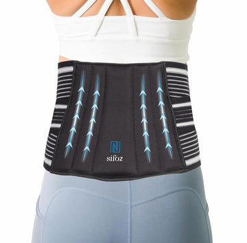 Sifoz Double Strap Lumbar Support Brace for Back Pain Relief for Men & Women