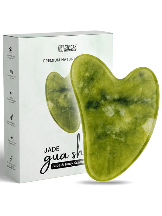 Natural Jade Gua Sha Stone for Face Massage 