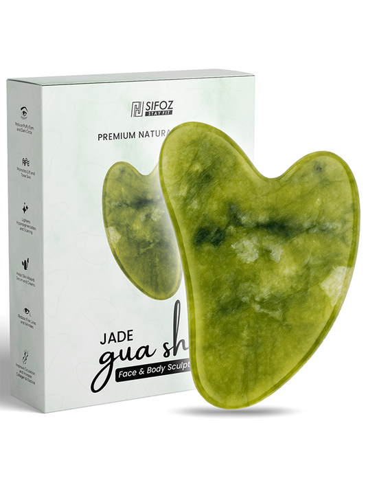 Natural Jade Gua Sha Stone for Face Massage